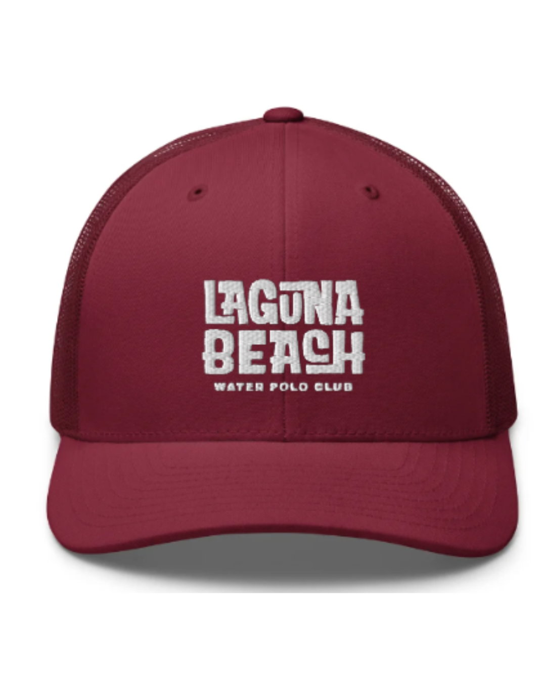 Laguna Beach Water Polo Club Trucker Cap Maroon