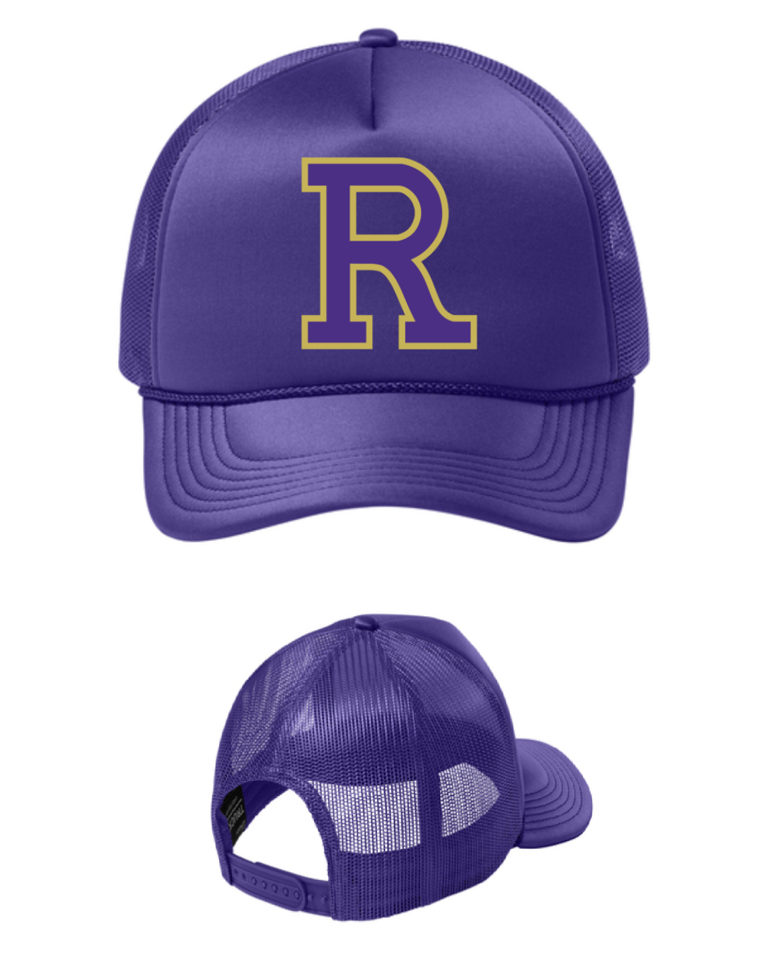 Ridgeview Swim Team PURPLE FOAM HAT