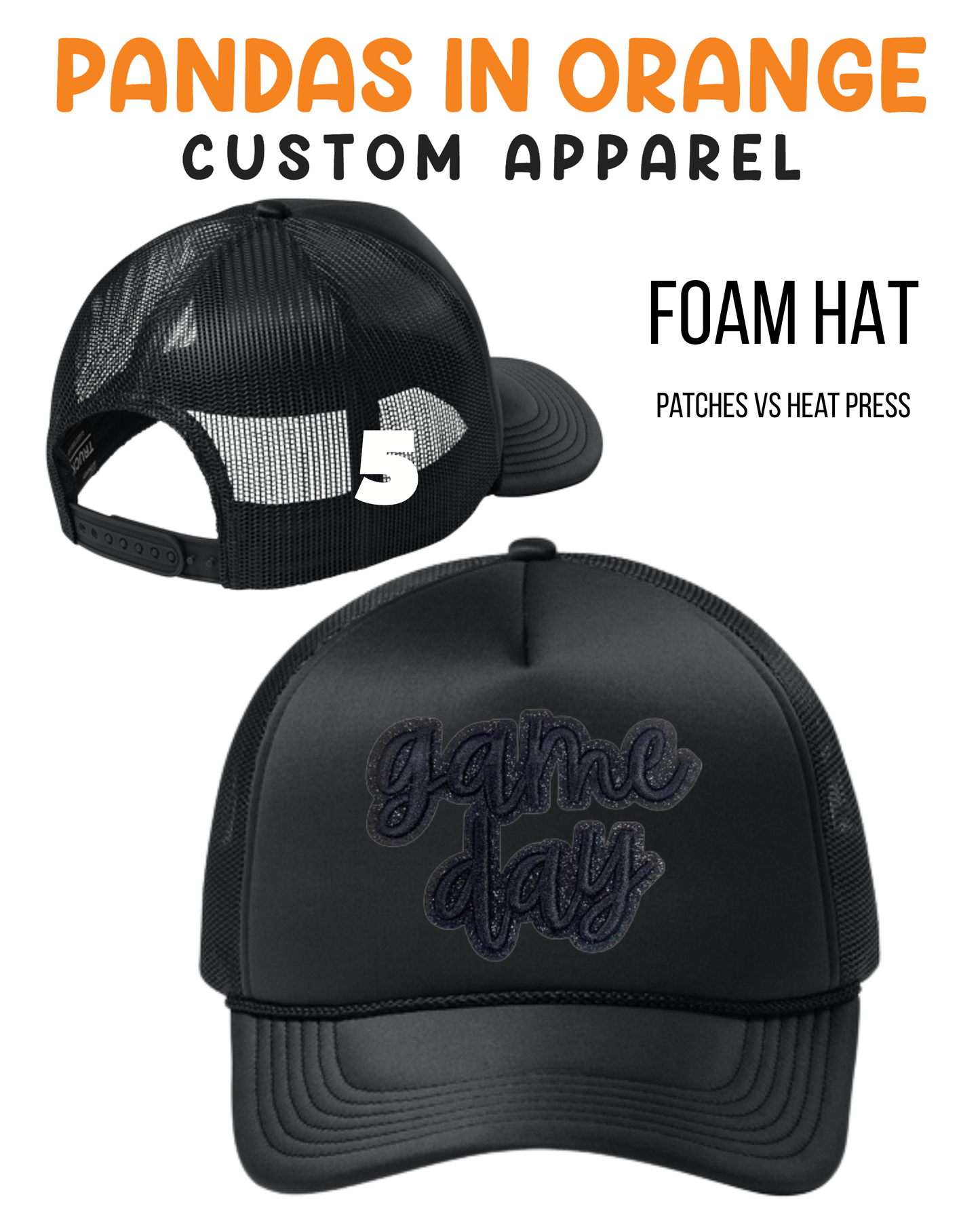 DEL ORO HS: Game Day Patched Hat