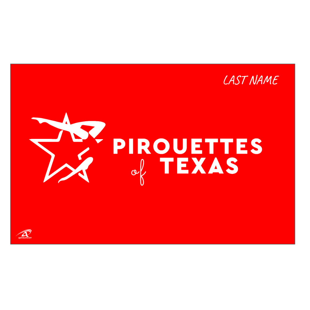 Pirouettes of Texas Team Towel