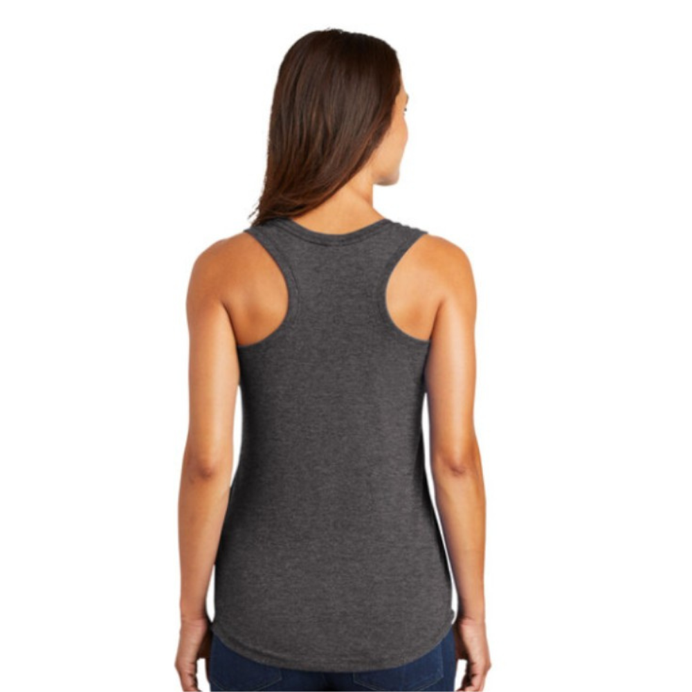 Seattle Synchro Racerback Tank Top Heathered Charcoal