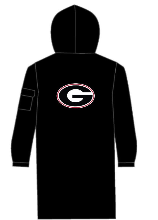 Gunn High School Parka Black