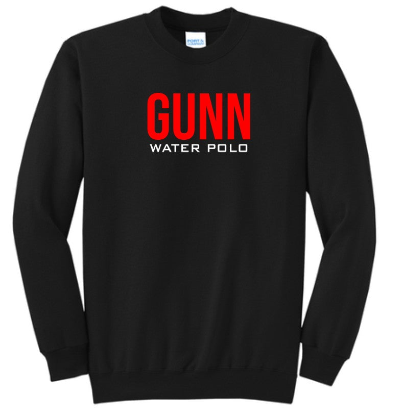 Gunn High School Crewneck Jet Black