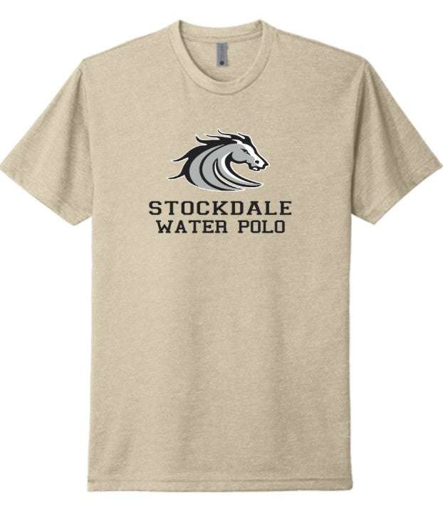 Stockdale High School Team Shirt Cream Shirt Mascot Logo