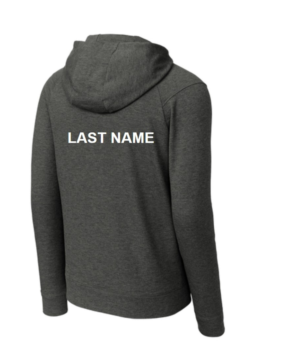 El Diamante High School Male Hoodie Dark Grey Heather
