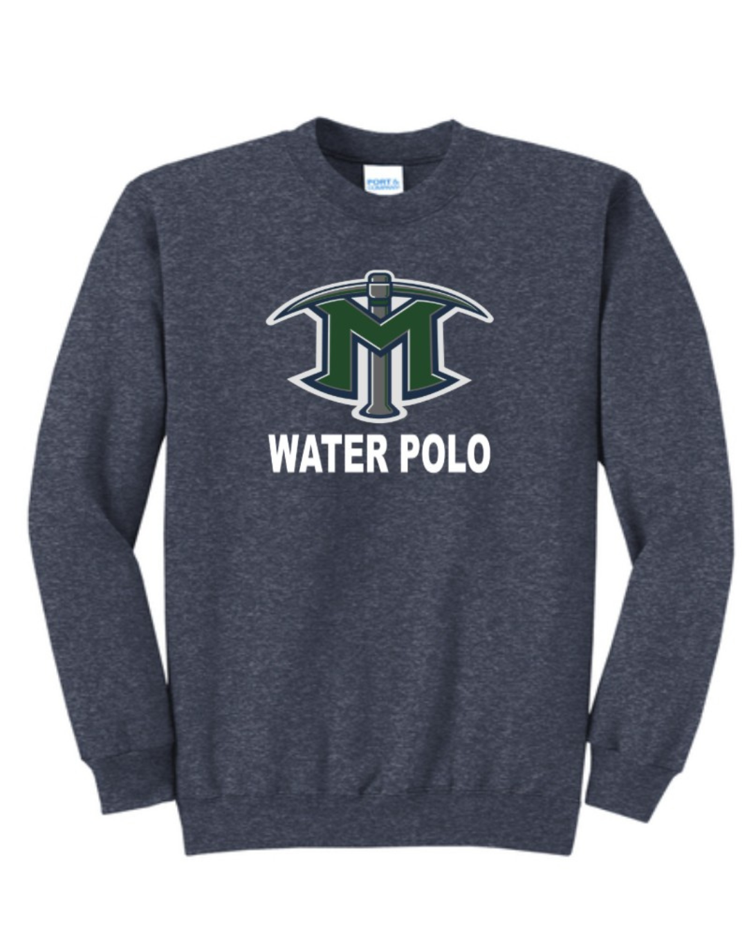 El Diamante High School Crewneck Heathered Navy