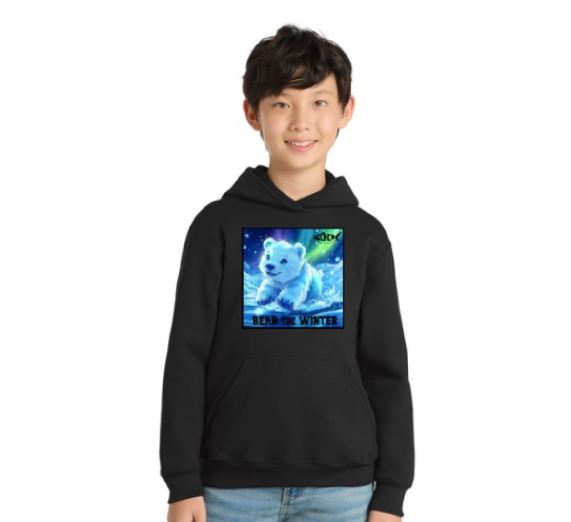 BEAR THE WINTER Youth Hoodie