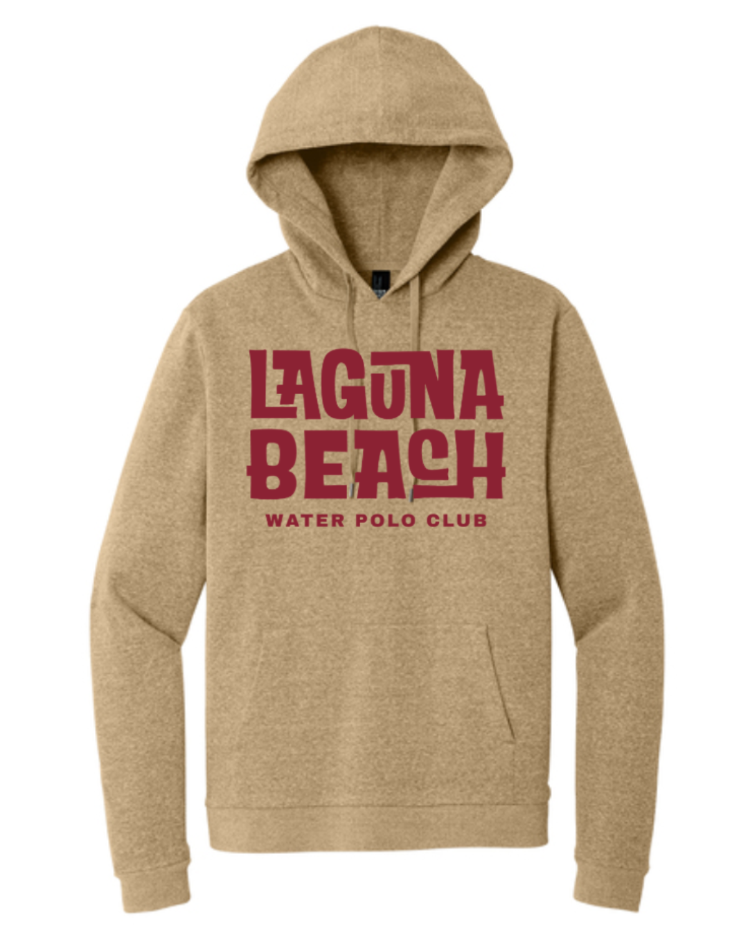 Laguna Beach Water Polo Club Adult Hoodie Tan