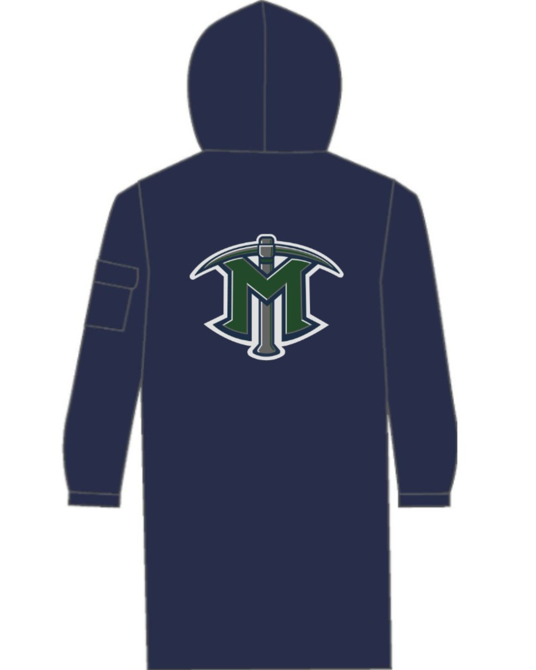 El Diamante High School Parka Navy