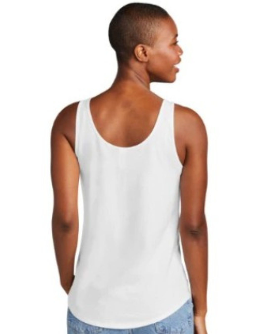 Stockdale High School Female Relaxed Tank White