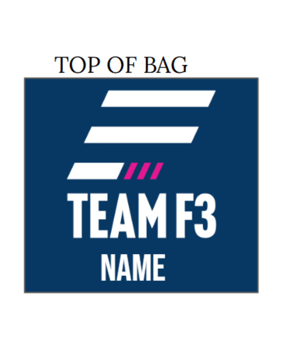 Team F3 Tri Team K7 Backpack Navy