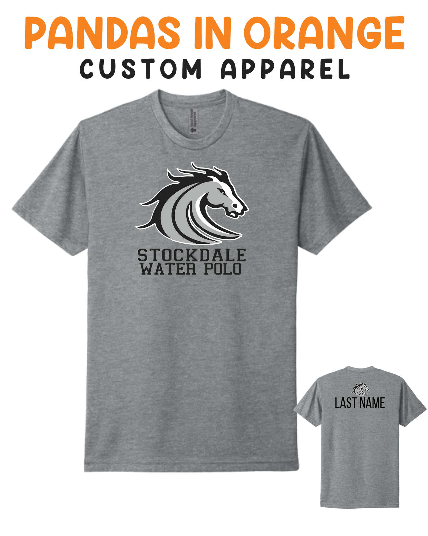 Stockdale High School Team Shirt Mascot Logo