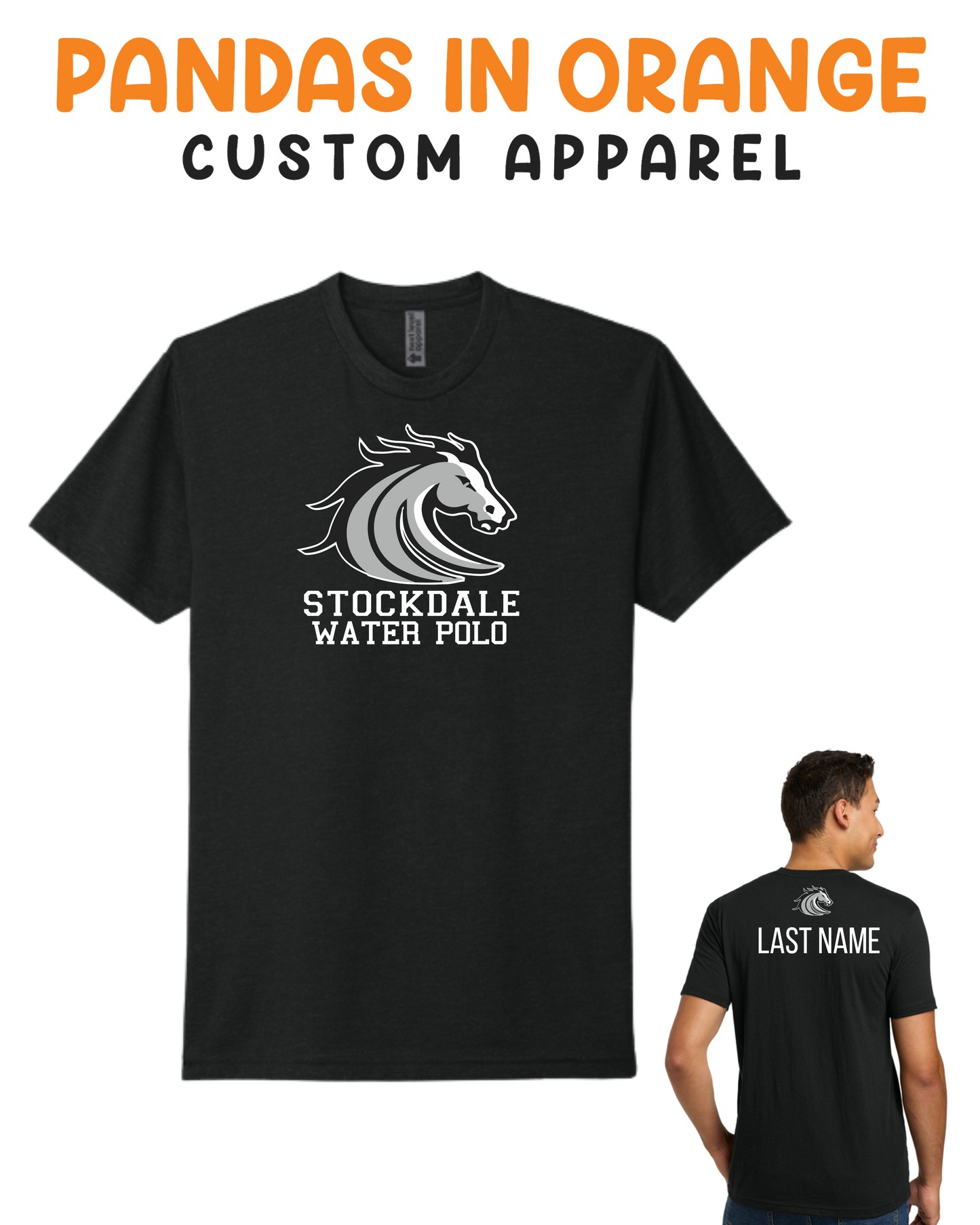 Stockdale High School Team Shirt Mascot Logo
