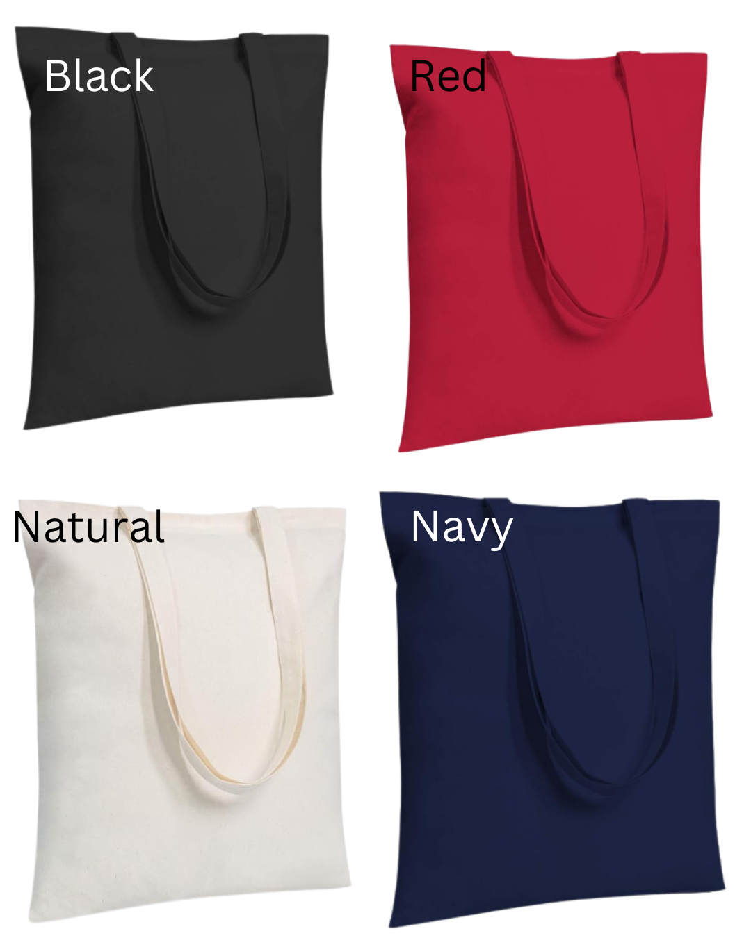 Custom Slim Tote Bag