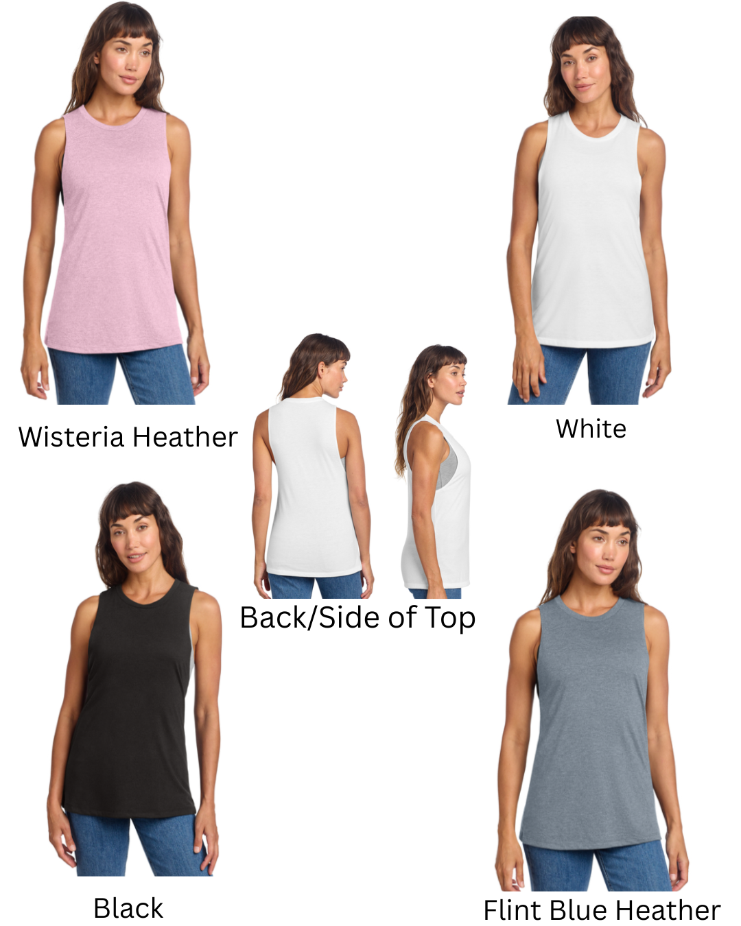 Custom Ladies Muscle Tank