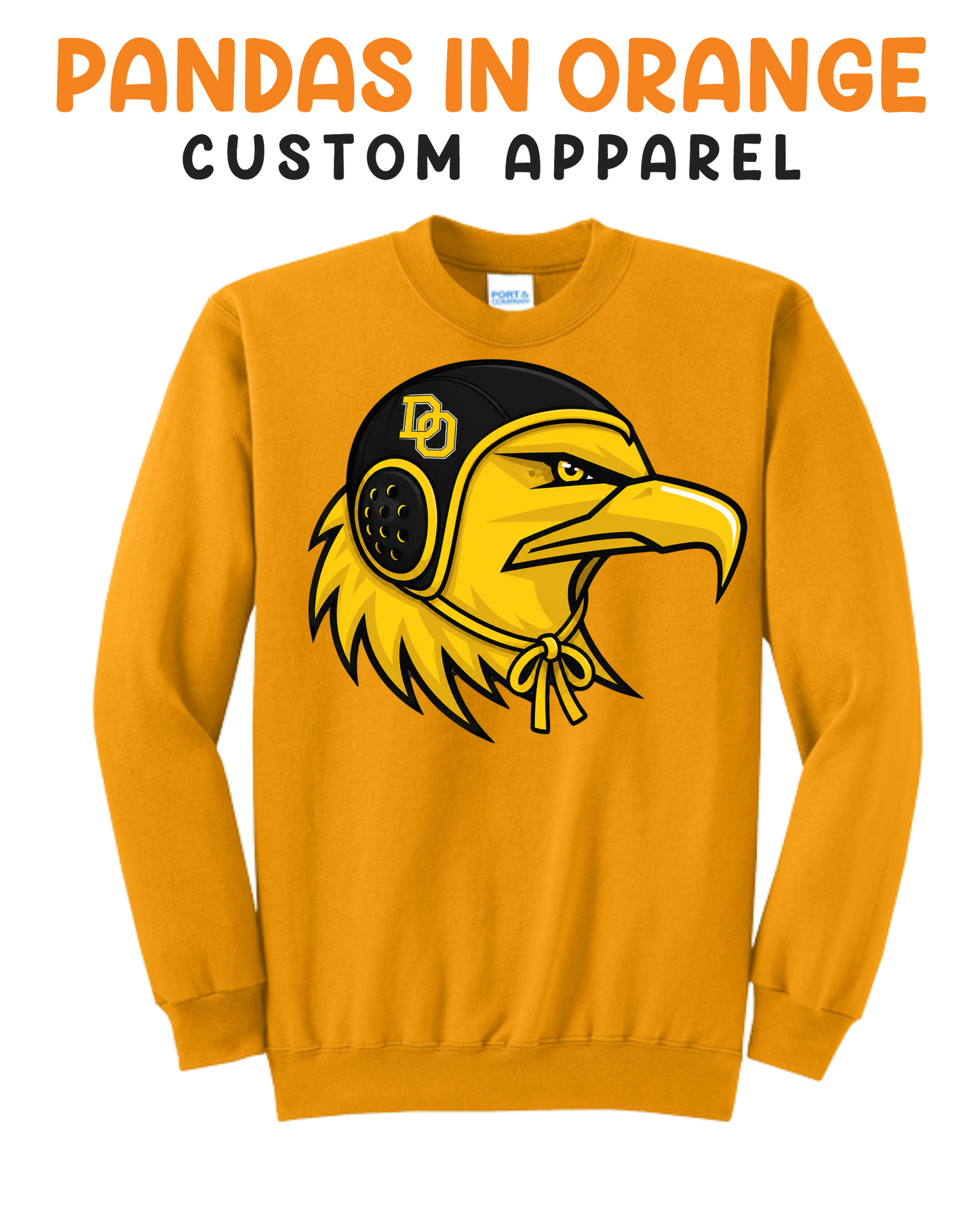 Del Oro High School Crewneck GOLD EAGLE