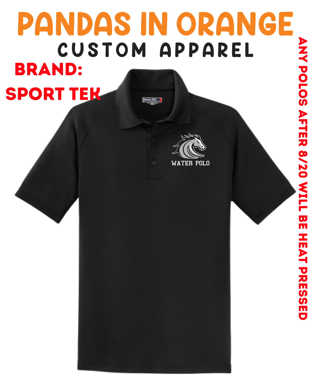 SPORT TEK Stockdale HS Dry Zone® Raglan Polo