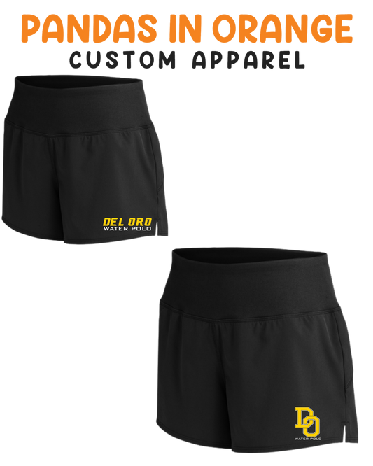 Del Oro High School Female Shorts Black