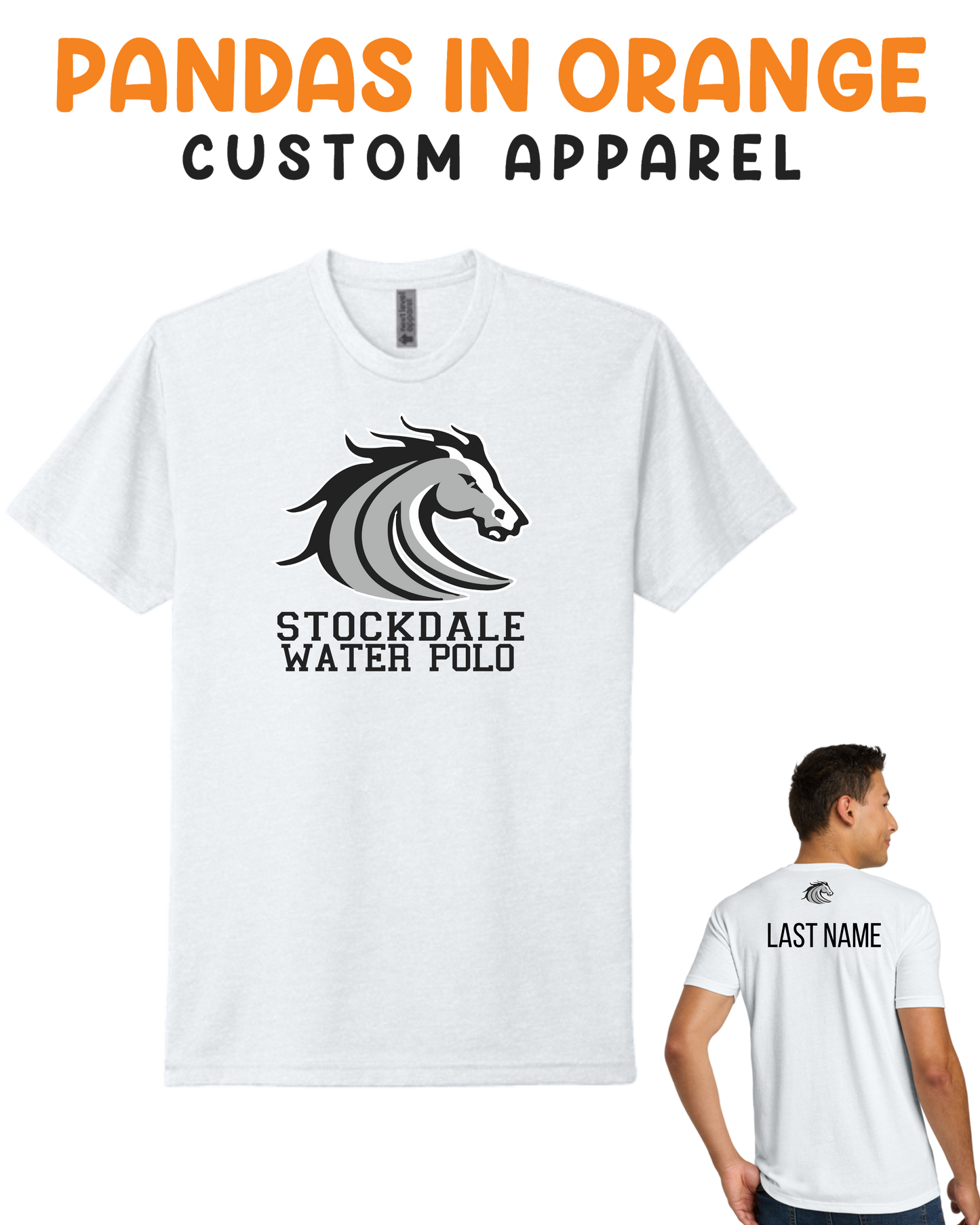 Stockdale High School Team Shirt Mascot Logo