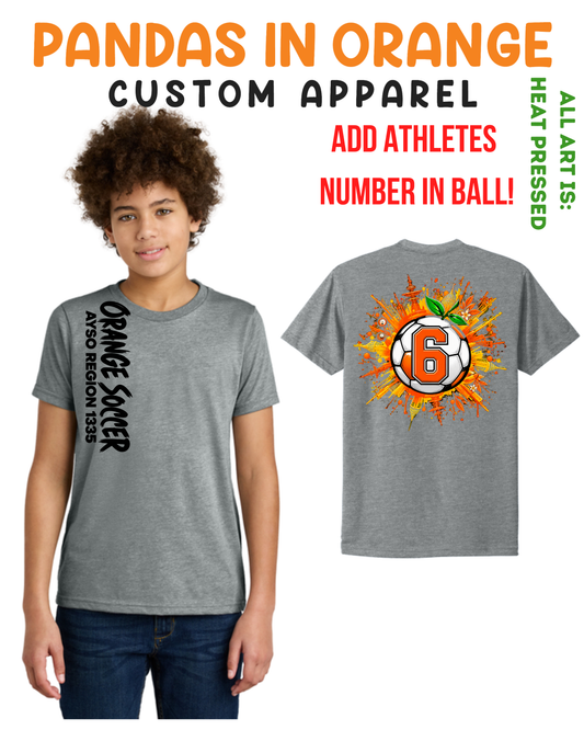 ORANGE SOCCER GREY EDITION YOUTH