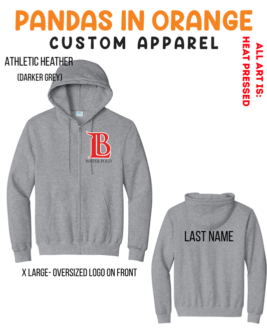 LBCC Adult Full Zip Hoodies