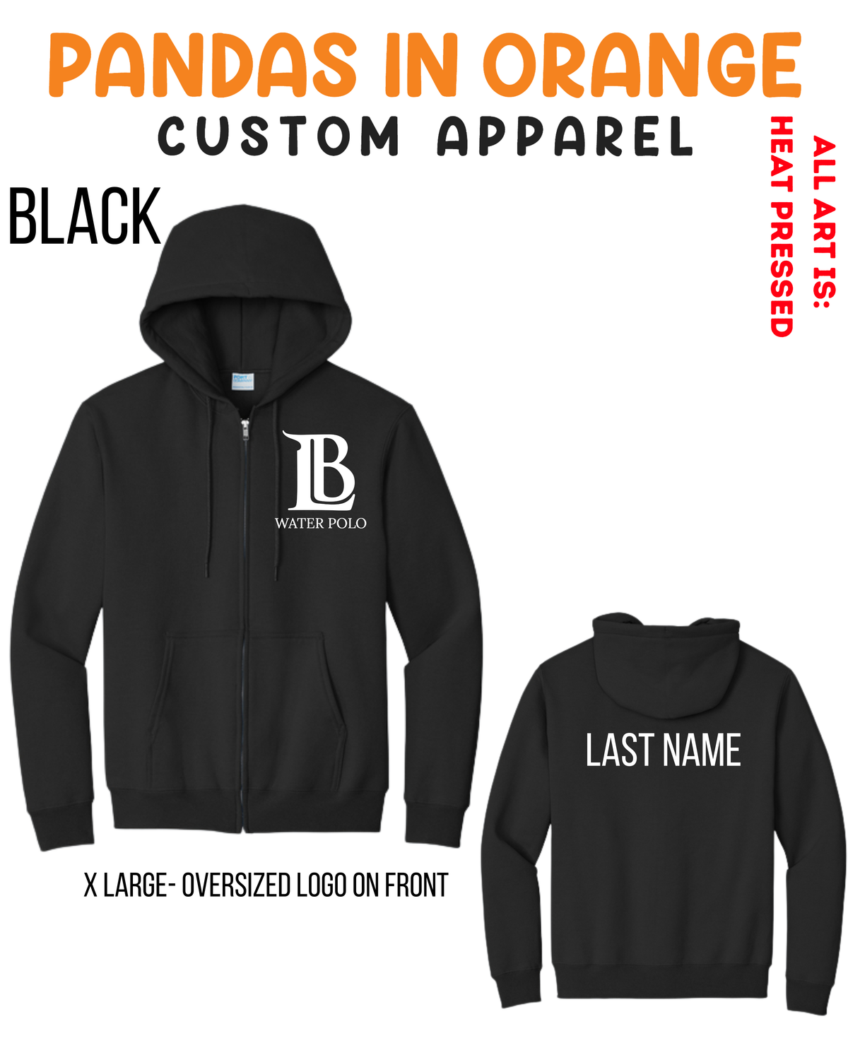 LBCC Adult Full Zip Hoodies
