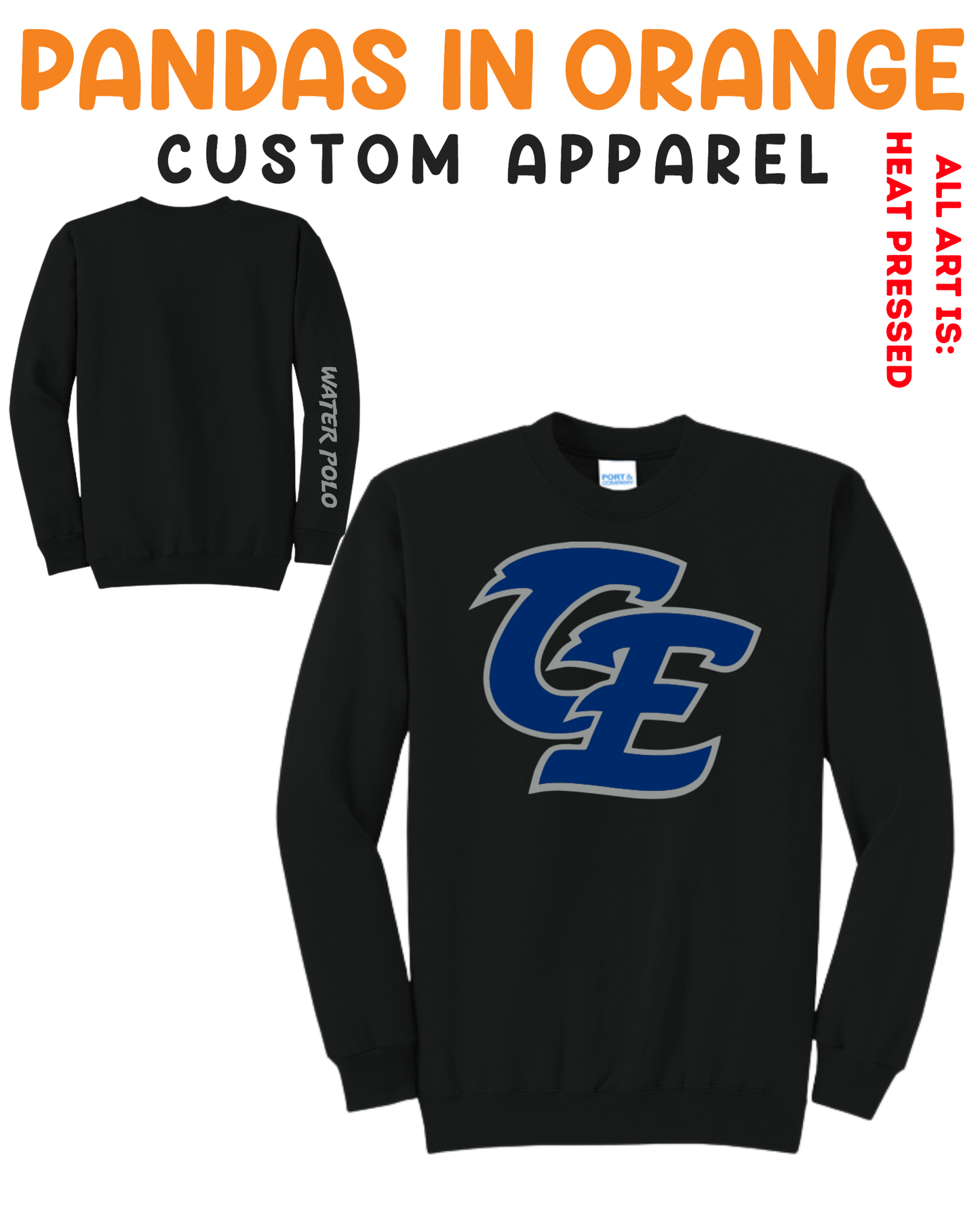 Clovis East HS Crewnecks