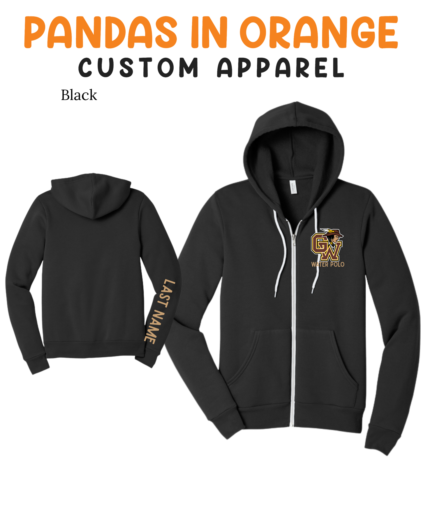 Golden West Full Zip Hoodie