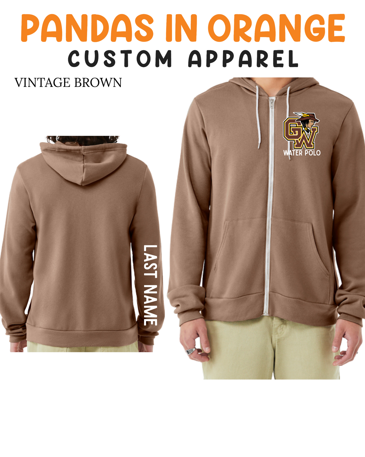 Golden West Full Zip Hoodie
