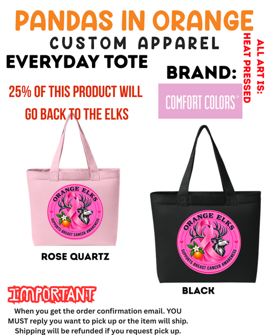 Elks Lodge Tote BRAND:  COMFORT COLORS