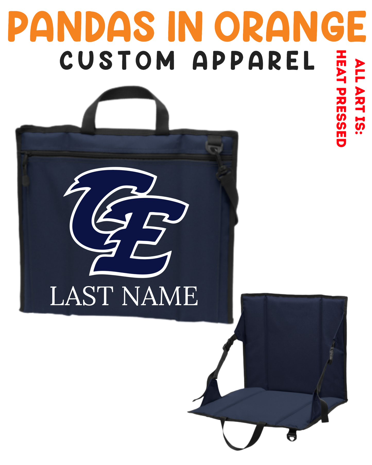 Clovis East HS Stadium Chair