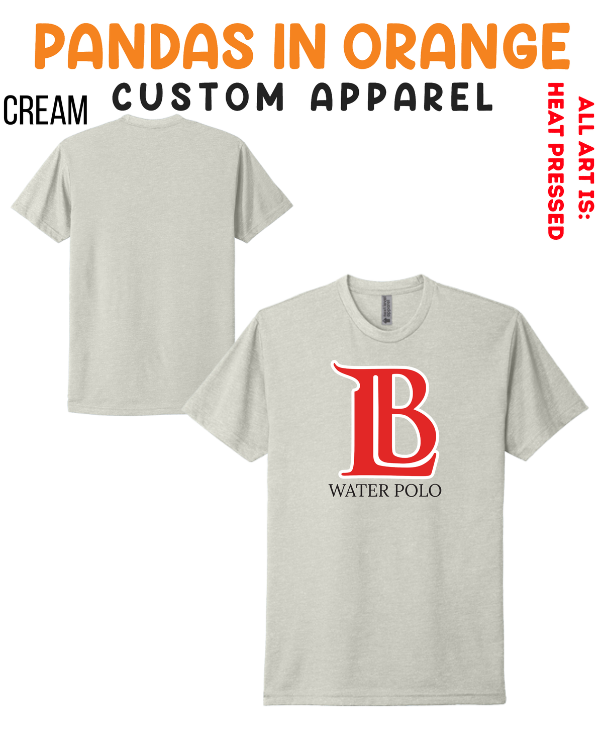 LBCC 2026 Team Shirt: Cream