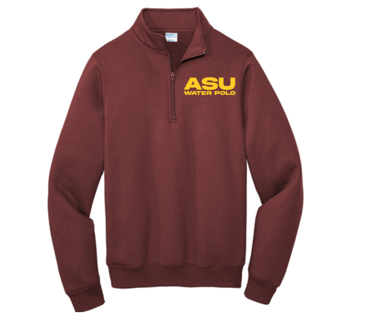 ASU WATER POLO Adult Unisex 1/4 Zip