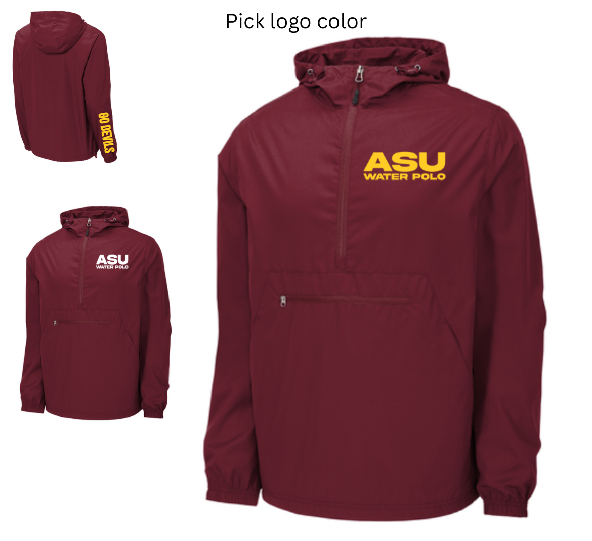 ASU WATER POLO Adult Water Resistant Jacket