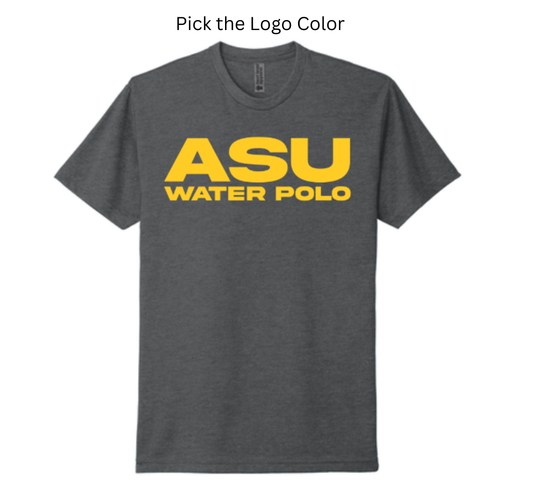 ASU WATER POLO YOUTH Shirt: Dark Heather Gray