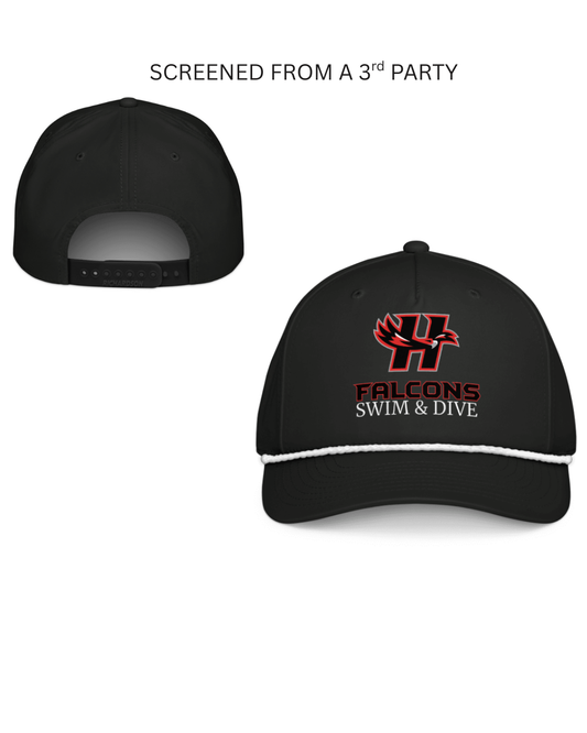 Falcons Swim & Dive Richardson: Classic rope cap