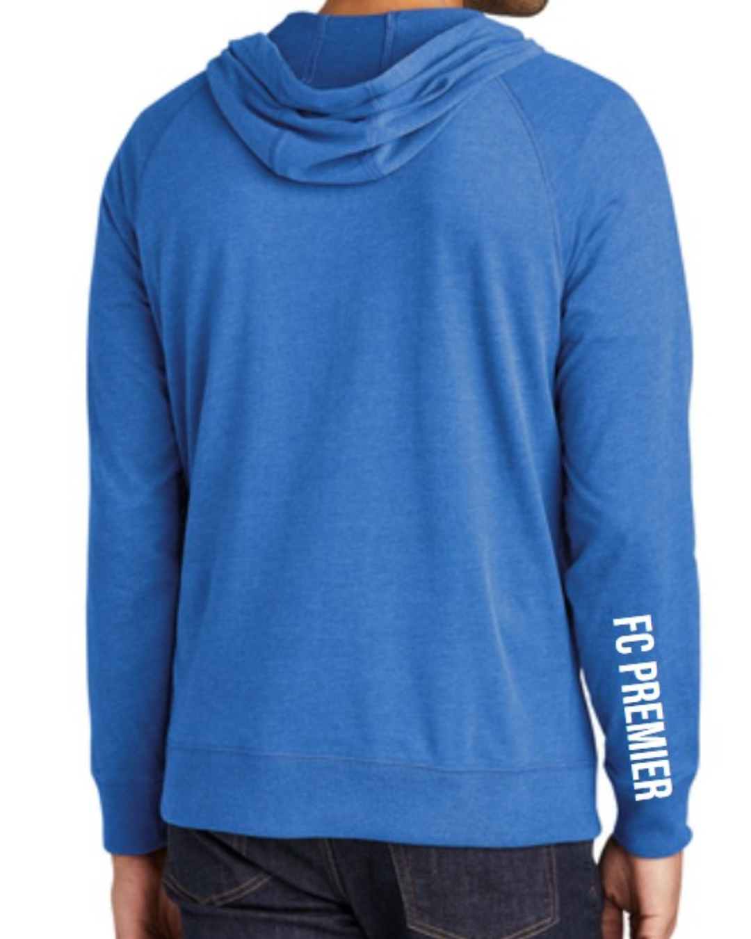 FC PREMIER Male Fitted Fill Zip Hoodie