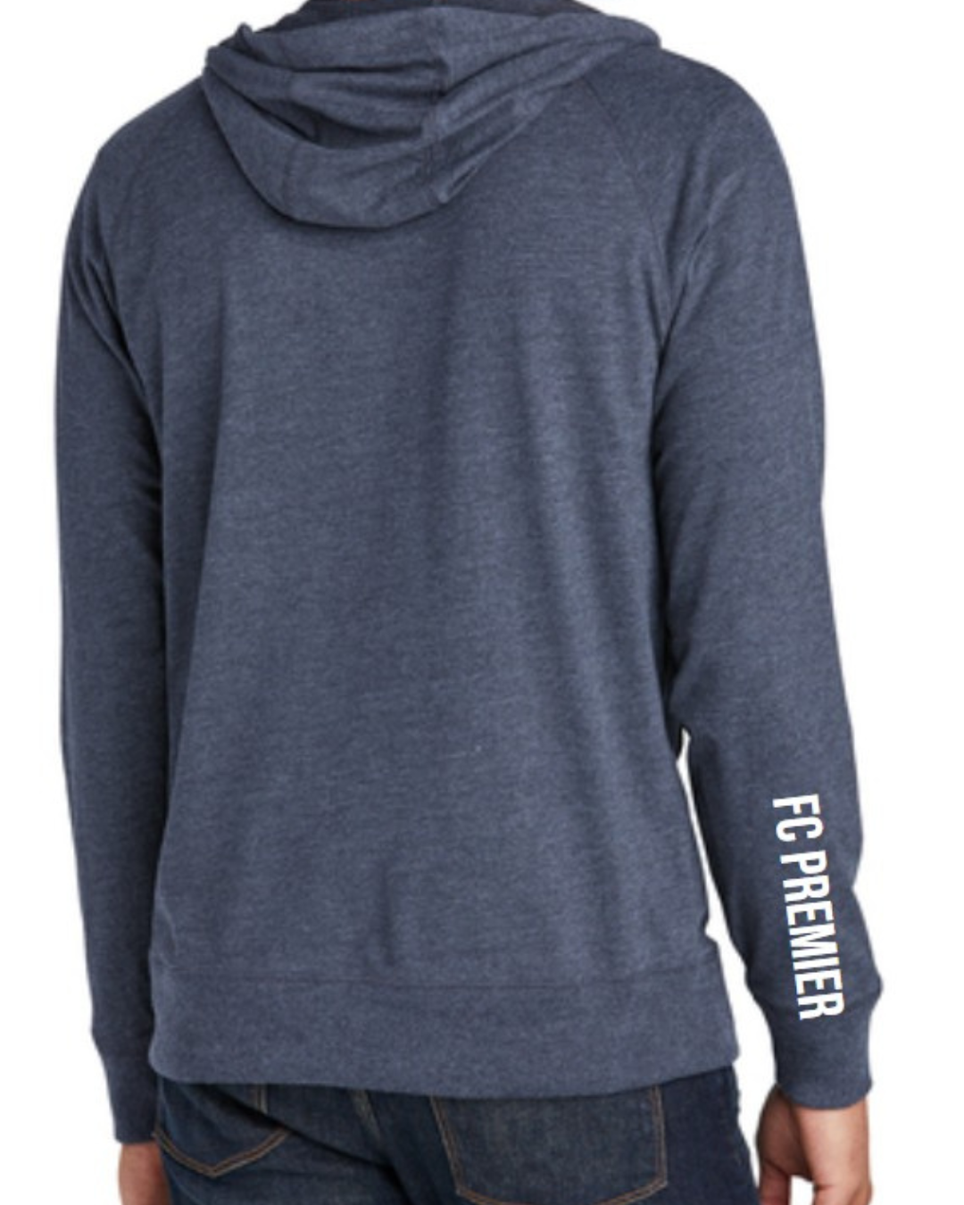 FC PREMIER Male Fitted Fill Zip Hoodie