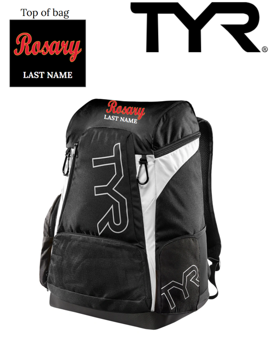 Rosary Academy Swimming Backpack