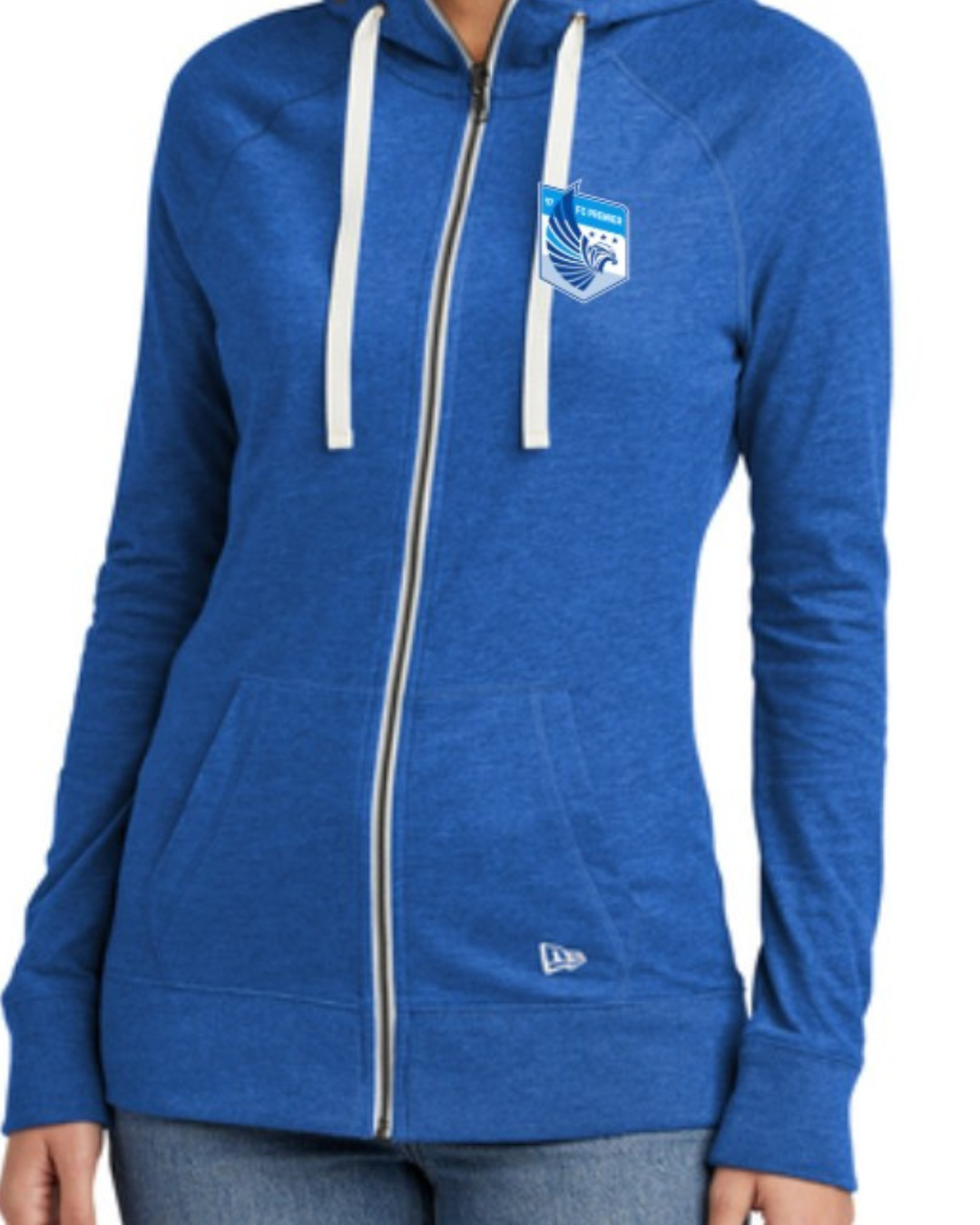 FC PREMIER Female Fitted  Full Zip Hoodie