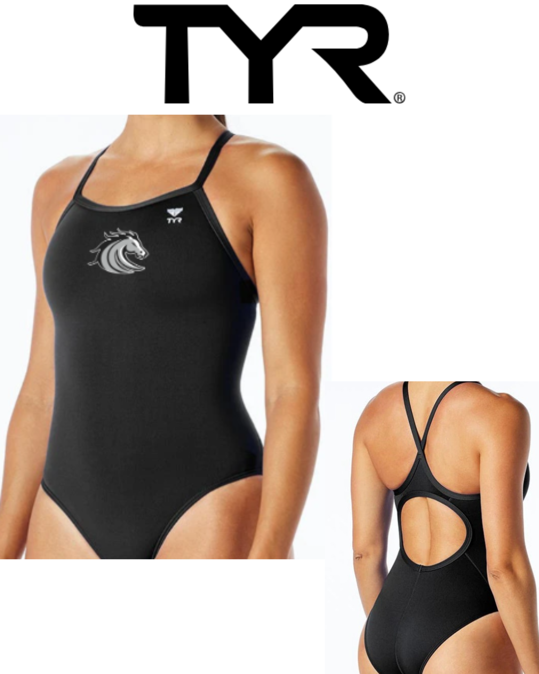 Stockdale Swim & Dive TYR Female Suit: TYReco™ Girls' Diamondfit Swimsuit