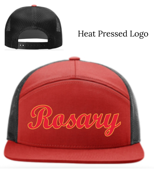 Rosary Academy Swimming Richardson 7-Panel Trucker Hat