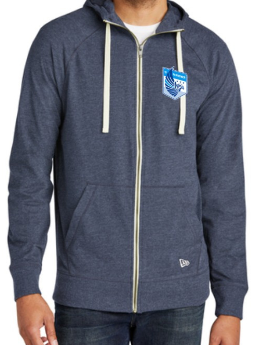 FC PREMIER Male Fitted Fill Zip Hoodie