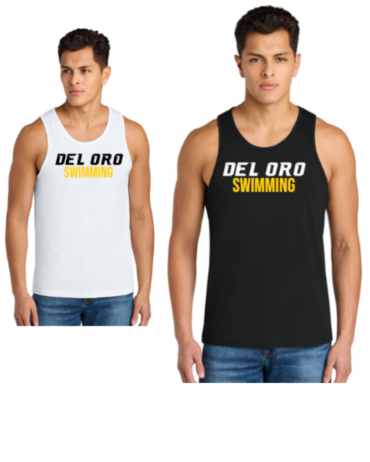 Del Oro HS Swimming Male Tank Top