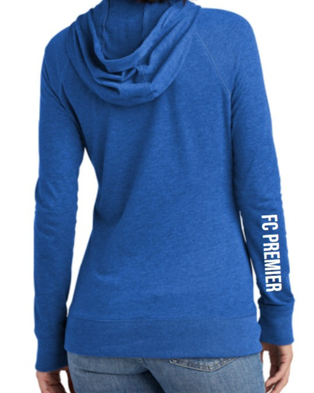 FC PREMIER Female Fitted  Full Zip Hoodie