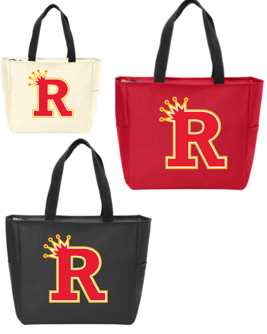 Rosary Academy Swimming Tote: With Zipper R Logo