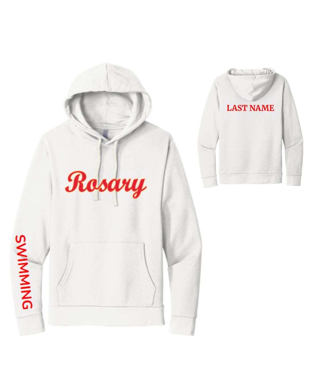 Rosary Academy Swimming Hoodies