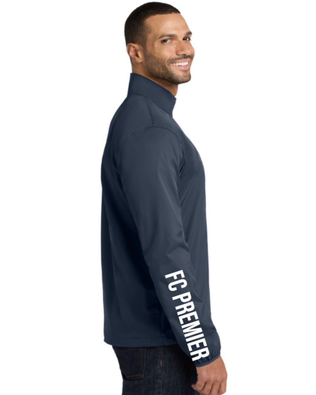 FC PREMIER Unisex Adult 1/4 Zip Windbreaker