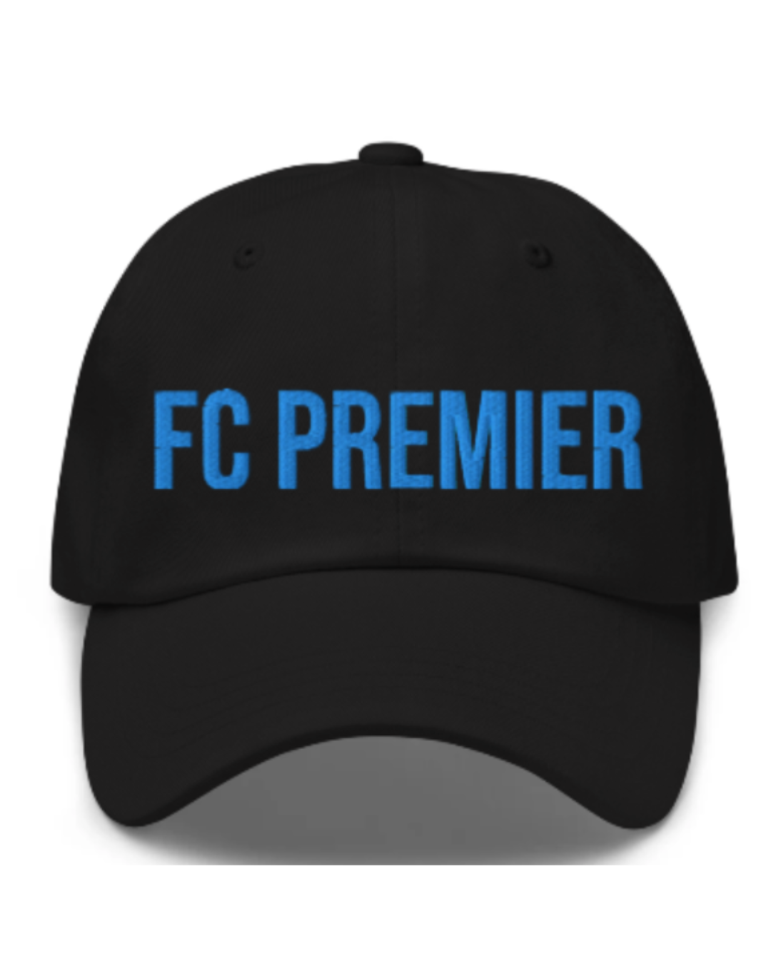 FC PREMIER Dad hat Lt Blue Font