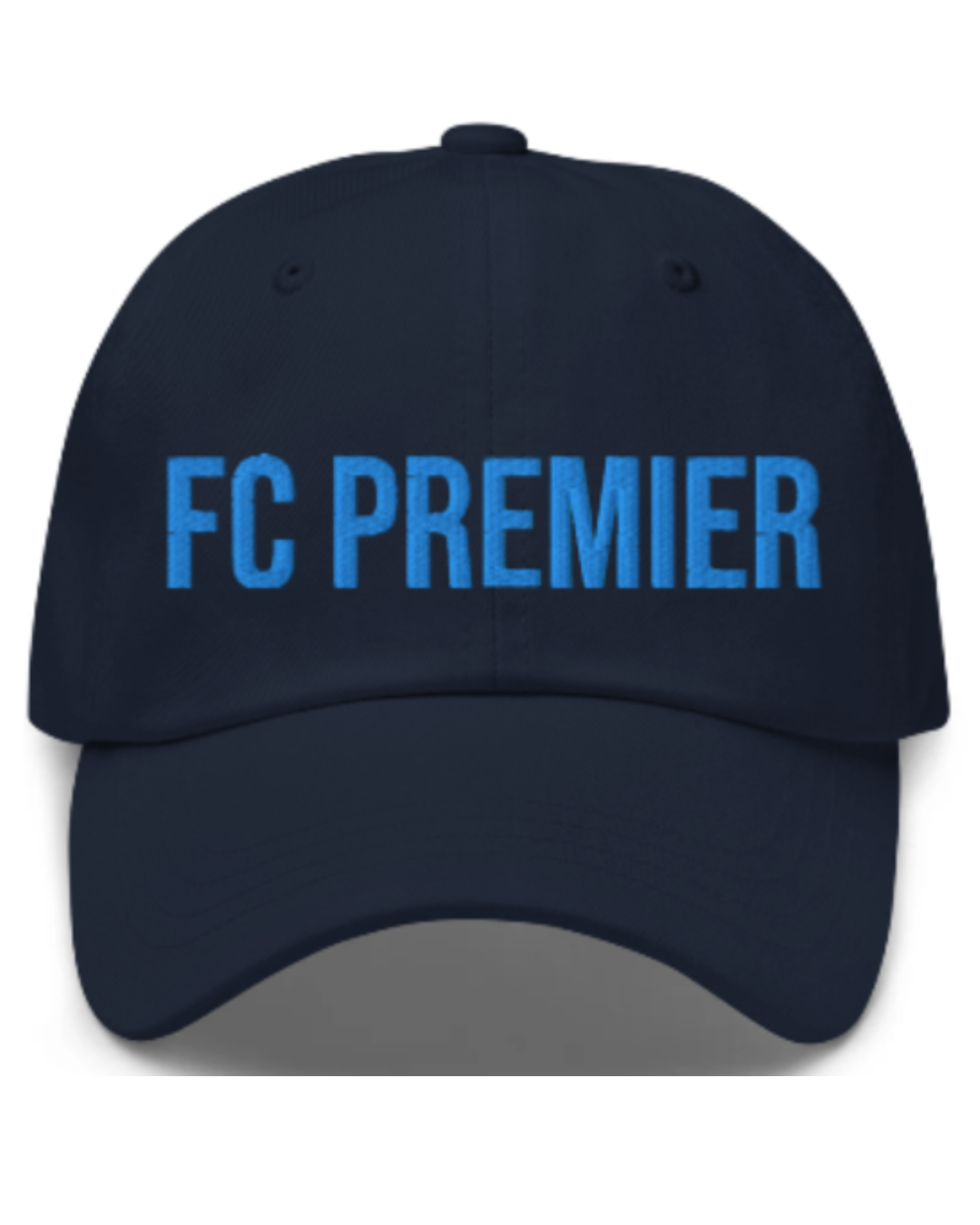FC PREMIER Dad hat Lt Blue Font